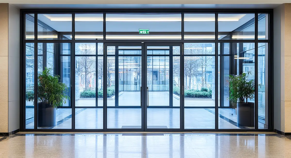 Commercial entryway
