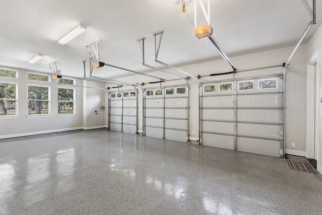 Residential epoxy for garage floors