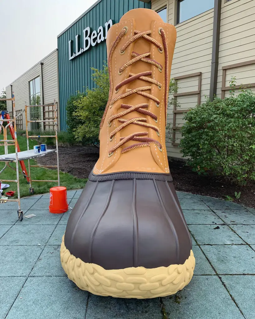 Profeta Painting - LL Bean Boot Restoration